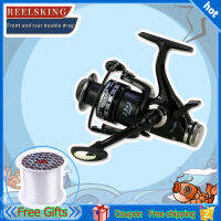 Mysterious Stars【Ready Stock】 ?Fishing Reel?โลหะขนาดใหญ่รอกตกปลาแข็งแรงรอกสปินนิ่งสำหรับฉุดลากปลาคาร์พ Carretilha De Pesca Molinete Olta Makaralar Reels Trolling Accesorios Mar