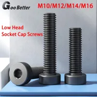 M10 M12 M14 M16 Black Low Head Socket Cap Screws Allen Bolt - High Tension 12.9