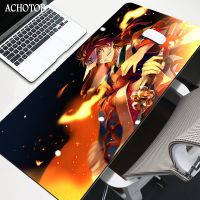 XL อะนิเมะ Demon Killer Mouse Pad พิมพ์ HD คอมพิวเตอร์นักเล่นเกม Lockside Mouse Pad XXL 900x400 มม. คีย์บอร์ดโต๊ะคอมพิวเตอร์ Csgo Mouse Pad