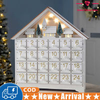 Christmas Wooden Advent Calendar With 24 Storage Drawers Countdown To Christmas Calendar Holiday Decoration