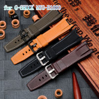 For G-SHOCK GST-W120L S130L S310 B100 leather nylon canvas watch strap watchband accessories