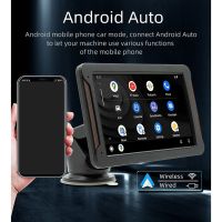 7Inch Car Touch Screen Wireless CarPlay Android Auto Car Portable Radio Bluetooth MP5 FM Receiver the Host B5301