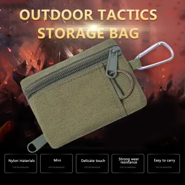 Outdoor Mini Tactical Wallet Men's EDC Molle Pouch Portable Key