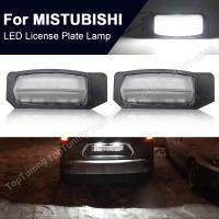 LED License Plate Light License Plate Lamp For Mitsubishi Lancer Sportback 2008-2017 Outlander 2006-2017 Car Rear White 1Set