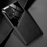 สำหรับ OPPO Find X3 Pro เคสโทรศัพท์หนังหรูหราอะคริลิคสีตัดกันปกป้องกล้อง Alas Magnetik ป้องกันการกระแทกฝาครอบด้านหลัง