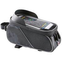 Water-Resistant Touchscreen Cycling Bicycle Head Tube Handlebar 6.5 Inch Bike Bag Case Holder Pannier