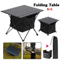 Portable Camping Folding Table Picnic Table Ultra Light Tables with Bags for Outdoor Hiking Fishing BBQ Camping Supplies S/L