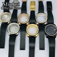 hot【DT】 Miuksi 40mm watch case sapphire crystal rubber strap fit NH35 NH36 ETA2824 2836 Miyota8215 Mingzhu DG2813 3804 PT5000 movement