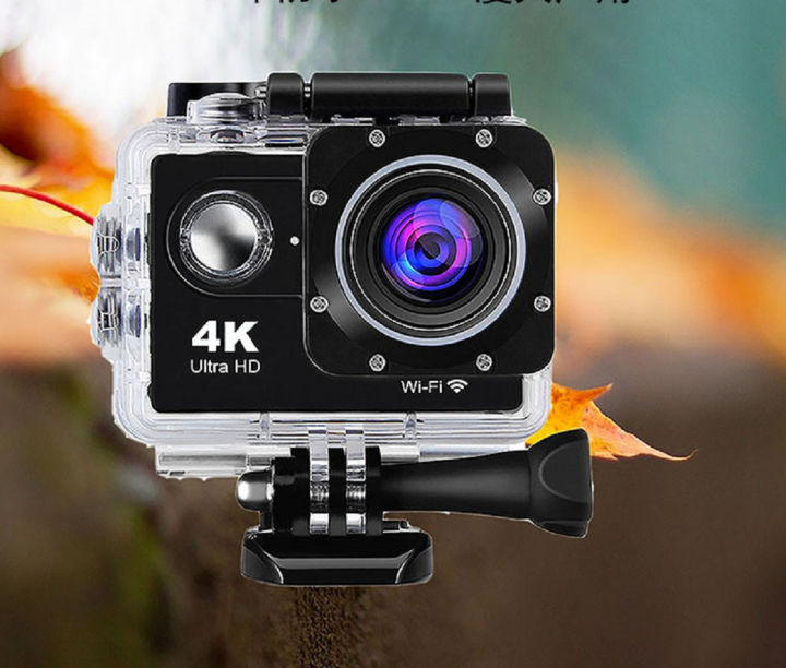 กล้องกันน้ำ-4k-รุ่นใหม่ล่าสุด-ถ่ายใต้น้ำ-ชัดจริง-4kแท้แน่นอน-พร้อมรีโมท-sport-camera-action-camera-4k-ultra-hd-waterproof-wifi-free-remote-ของแท้-100-แบตอึดที่สุดถึง-1350