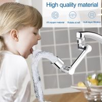 1080° Universal Rotation Faucets Extender Sprayer Head Kitchen Robot Arm Extension Faucet Mixer Aerator Bubbler Water Tap Nozzle