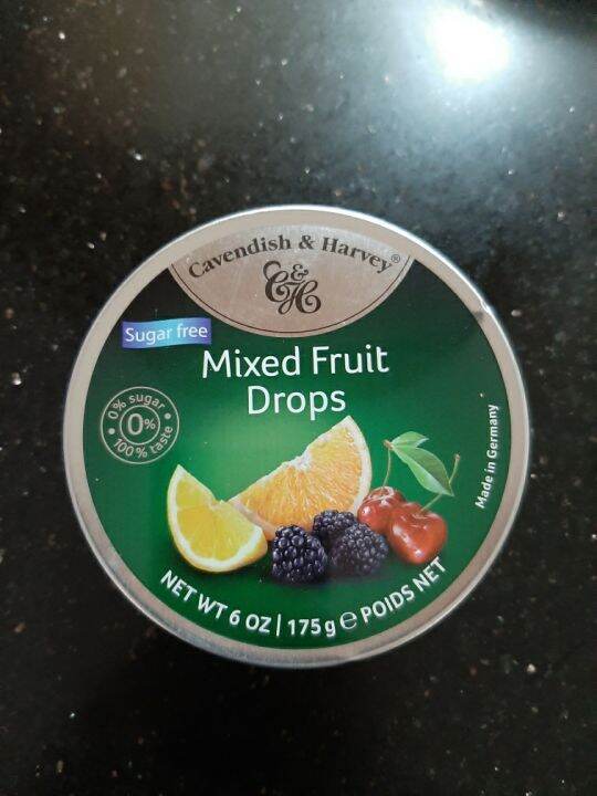 Cavendish & Harvey Sugar Free Mixed Fruit Drops 175 g Lazada PH