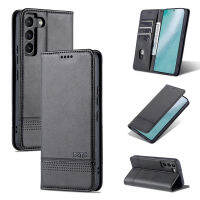 เคสกระเป๋าสตางค์ฝาครอบฝาพับหนัง PU สำหรับ Samsung Galaxy S22 S22พิเศษ + S22 Plus พร้อมกระเป๋าสตางค์เคสป้องกัน