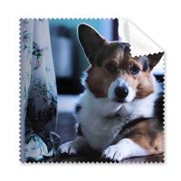 Corgi Dog Pet Animal Lonely Picture Cleaning Cloth Phone Screen Glasses Cleaner 5pcs Lens Cleaners