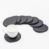 【CC】 Slate Stone Drink Coasters - for Bar and