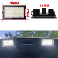 ป้ายทะเบียนรถยนต์ Led 12V สำหรับแลนด์โรเวอร์ ดิสคัฟเวอรี่  3 4 Lr3 Lr4 Freelander 2 Lr2เรนจ์โรเวอร์สปอร์ตโคมไฟแผ่นตัวเลข