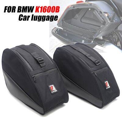 อุปกรณ์เสริมรถจักรยานยนต์สำหรับรถ BMW K1600B ถุงใส่ของสัมภาระ K 1600 B กล่องด้านข้าง Dalaman Tas Dalaman Tas บุชชิ่ง1600B 2018 2019