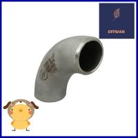 ข้องอ STANLESS SUS 304 90 องศา CITY 1/2 นิ้ว สีเทาSUS 304 STAINLESS STEEL ELBOW PIPE FITTING 90-DEGREE CITY 1/2IN GREY **โปรโมชั่นสุดคุ้ม โค้งสุดท้าย**