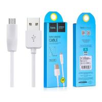 Hoco สายชาร์จ Micro USB รุ่น X1 1เมตร（สีขาว）