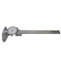 [QQL Hardware Tools]1Pcs Dial Caliper สแตนเลส150มม. X 0.02มม. Vernier Caliper พร้อมเครื่องมือวัดวัดขั้นตอนและความลึกภายในภายนอก