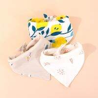 【CC】 3pcs beach Baby Muslin Bibs Use Soft Cotton Burp Saliva Apron Bandana Scarf for Boys