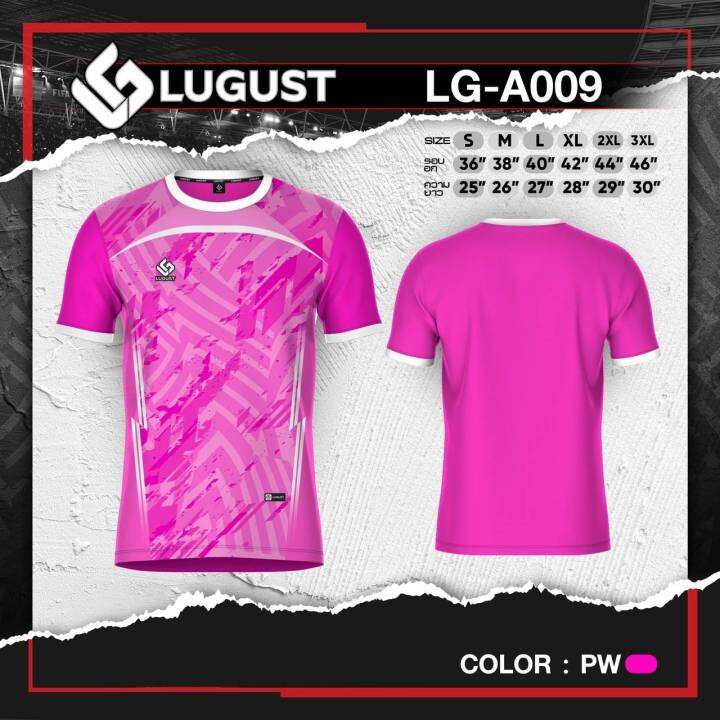 เสื้อกีฬา-สีสวย-เนื้อผ้าดี-ใส่สบาย-ราคาส่ง-lugust-lg-a009