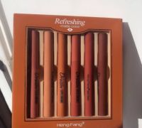 เซตลิป Heng Fang Refreshing Matte Color Set Lip Dream matte color ลิปสติกเซต6แท่ง6สี เนื้อกึ่งแมท