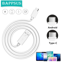 USB C Fast Charging สำหรับ P40 P50 Xiaomi 10 11 Pro Redmi Type C ข้อมูลสาย Micro USB Charger สายไฟสำหรับ Samsung S21 S20