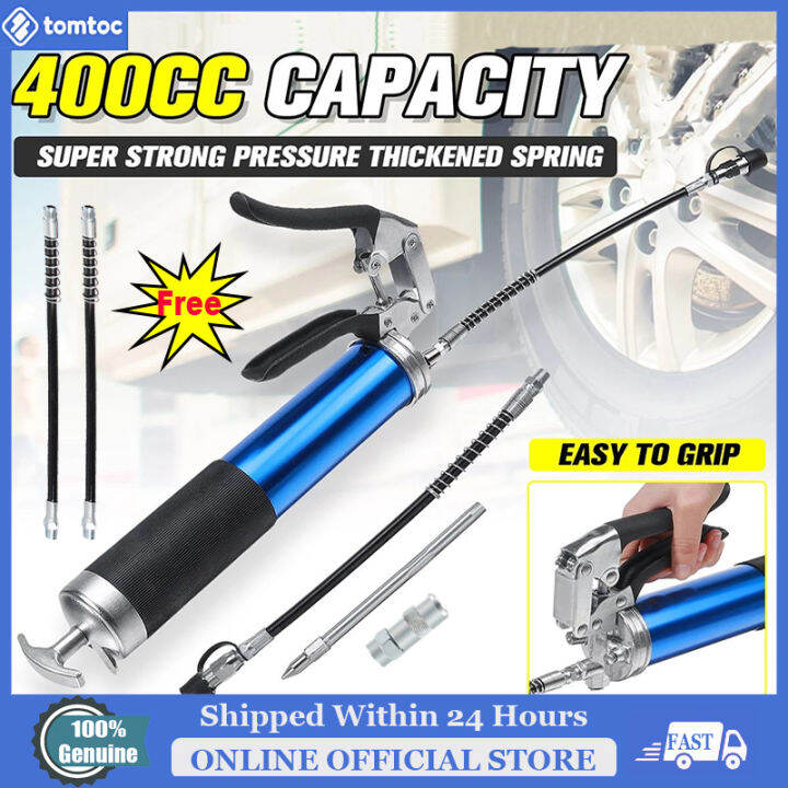 Industrial quality Grease Gun Pump Heavy Duty 8000PSI Quick Connect Pistol Grip Grease Gun High