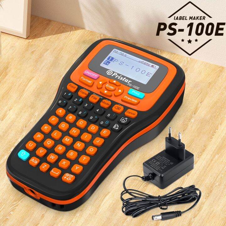 J18 Label Printer PS100E Portable Maker Without Battery Tzefx231 12Mm