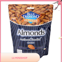 Almonds Natural Toasted Blue Diamond 400 G. แท้ 100 %