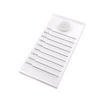 1pcs Acrylic Double-sided Scale Eyelash Board Grafting Eyelash Scale Plate Showcase Eyelashes Tool Containing One Blossom Cup