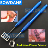 2Pcs ใหม่ทันตกรรม Retractor Cheek Lip และ Tongue Retractor สแตนเลสทันตกรรมผ่าตัด Retractor Lip Retractors เครื่องมือ