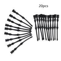 20Pcs 65mm Screw Pin Rivet Rubber PC Fan Noise Absorbtion Fans Anti Vibration Mount Silicone Screws Noise Reduction Equipment