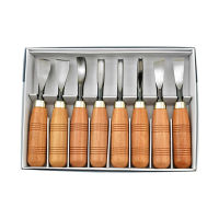 【Electronicshop】8 In 1 8 Pcs Wood C-utter Wood Carving Tools Woodworking Tool Detail Chisel Home household Multifunction Utility Tool Set