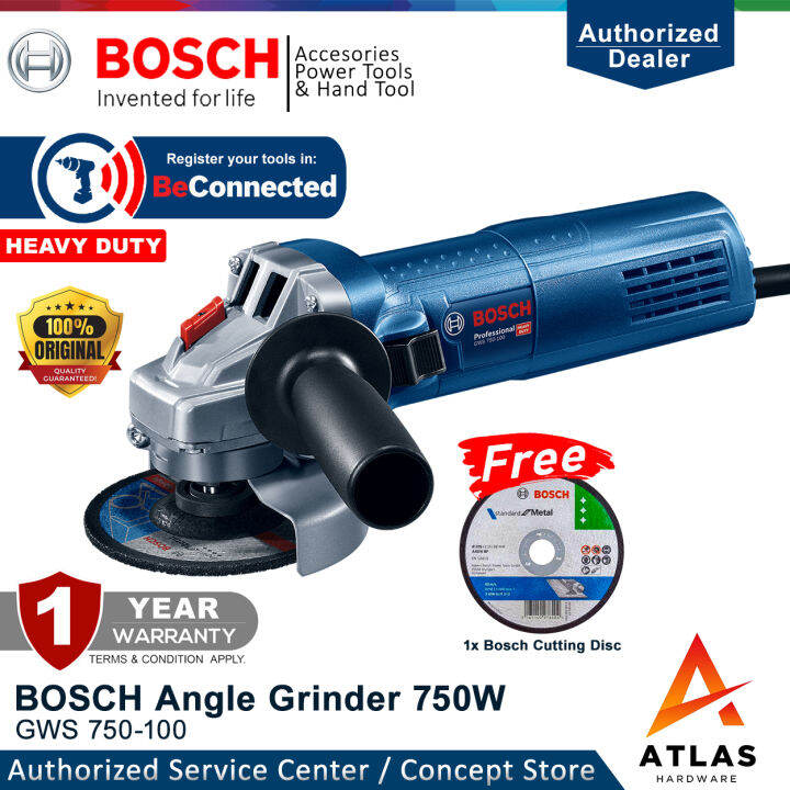 Bosch Angle Grinder GWS 750 100 HEAVY DUTY Lazada PH