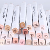 MingYun 36สี Skin Tone แอลกอฮอล์ Markers ชุด Dual Tip Blendable Brushpen Drawing ปากกา Sketch Marker Pem สีสำหรับภาพ