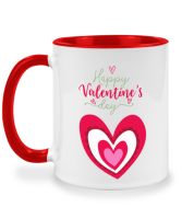 แก้วกาแฟร้อน valentine gift วาเลนไทน์ ของขวัญวาเลนไทน์ แก้วสองสี แก้วมัค แก้วน้ำน่ารัก แก้วสองสี แก้วสกรีน แก้วกาแฟ เหมาะเป็น ของขวัญ ของที่ระลึก ของขวัญวันเกิด twotone coffee mug