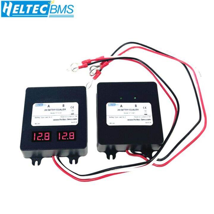 Battery Equalizer For Two Pieces 12V Gel Flood AGM Lead Acid Batteries