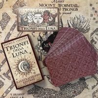 【HOT】♣۞ New 12x7cm Trionfi Della ILLUSTRATED Card with Guide Book Cards Board Game for Adult