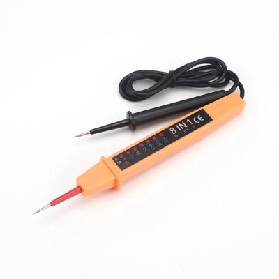 8 in 1 Tester Voltage AC DC 6-380V Auto Electrical Pen Detector with LED Light for Electrician Testing Voltage Tool