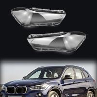 โคมไฟหลอดไฟหน้าเลนส์ใสสำหรับ BMW X1 F48 2016 2017 2018 2019ไฟหน้ารถ