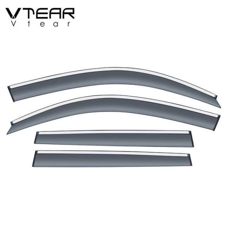 vtear-สำหรับ-bmw-x3-g01-2018-2021หน้าต่าง-visor-ภายนอกอัตโนมัติอุปกรณ์ป้องกัน-sun-rain-guard-คิ้วแถบรถยนต์