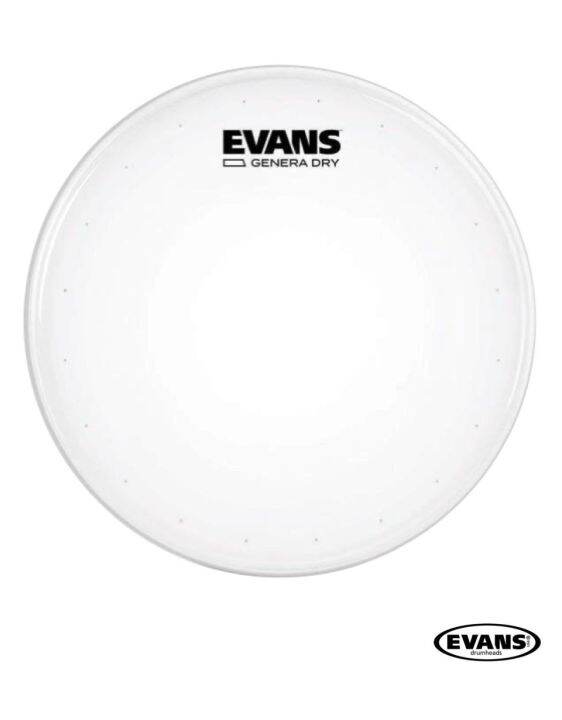 evans-b14dry-หนังกลองสแนร์-14-แบบขุ่นน้ำมัน-1-ชั้น-หนา-10-มิล-พร้อมวงแหวนหนา-2-มิล-genera-dry-snare-batter-drumhead-made-in-usa