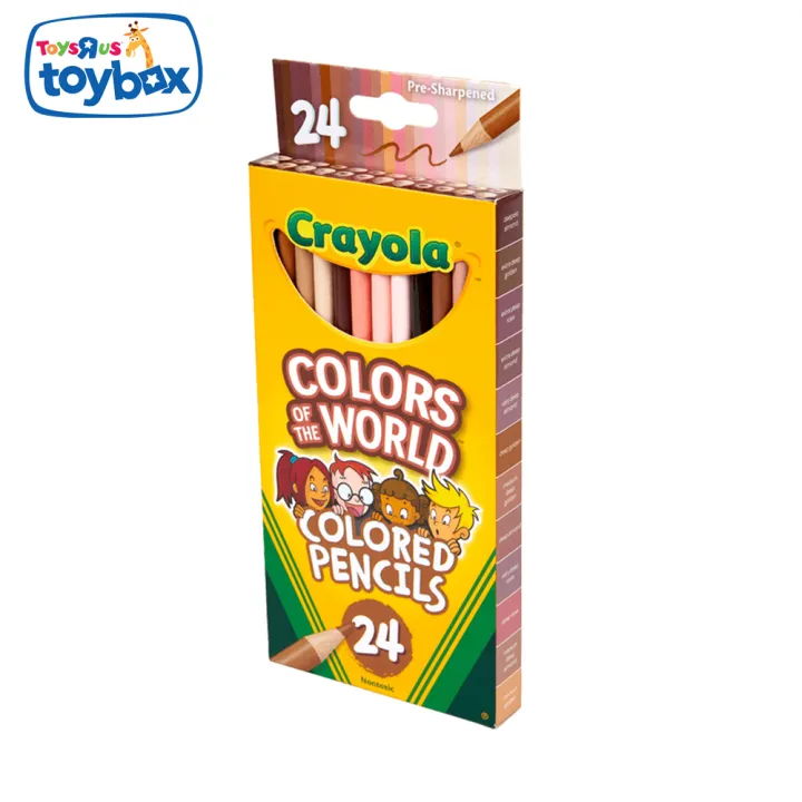 Crayola 24CT Colors of the World Colored Pencils Lazada PH