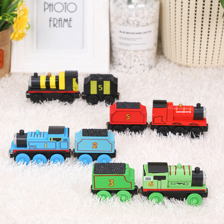 รถไฟไม้-thomas-ของเล่นไม้สำหรับเด็ก-ชุดของเล่นรถไฟฝึกเด็ก3-14ปี