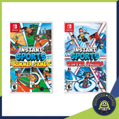Instant Sports Summer Games & Winter Games Nintendo Switch game (เกมส์ Nintendo Switch)(ตลับเกมส์Switch)(แผ่นเกมส์Switch)(ตลับเกมส์สวิต)(Instant Sport Switch)