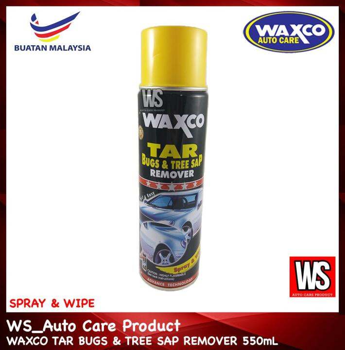 WAXCO TAR BUGS & TREE SAP REMOVER 550mL Lazada