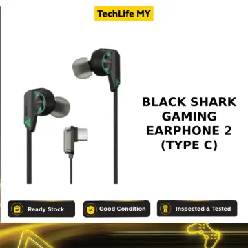 Black shark earphone online type c