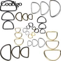 Metal D-ring D Ring Buckle for Belt Dog Collar Backpack Bag Hardware DIY Craft Accessories 10mm 15mm 20mm 25mm 32mm 38mm 50mm