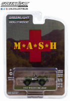 1:64 - M * A * S * H (ละครโทรทัศน์1972 83)-1942 Willys MB จี๊ปคอลเลกชันของโมเดลรถ